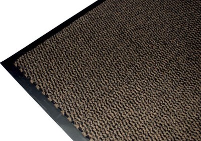 Коврик придверный грязезащитный 60х90 см Floor mat (Profi) коричневый