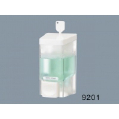 Дозатор для жидкого мыла 250 мл пластик белый (MJ9201)