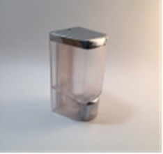 Дозатор для жидкого мыла 250 мл пластик 808-11 хром 