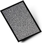 Коврик придверный грязезащитный 90х120 см Floor mat (Profi) серый- фото2