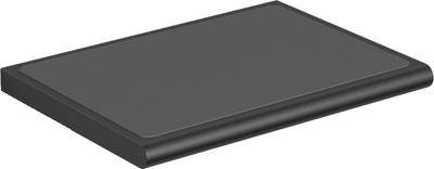 Полка хром-резина anti-slip для крепления Langberger 38051F-BP черная - фото