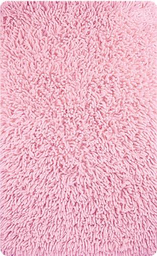 Коврик макароны 70х120  цвет розовый - фото