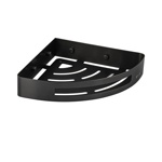 Полочка угловая одинарная литая ГРАФИТ из нержавеющей стали Brimix 78360- фото