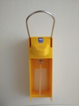 Дозатор-насос локтевой МИД-02  желтый- фото
