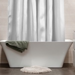 Штора для ванной Cascada REGINA 200х240 белая- фото