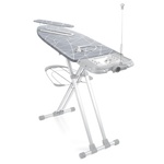 Гладильная доска Nika Валенсия (НВ1/21) с линиями на сером- фото