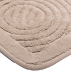 Коврик Primanova хлопок Круг 40х50 / GM_3_SS15 (бежевый)- фото
