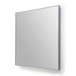 Зеркало 80x90 в рамке алюминиевой матовой М-151-1- фото2
