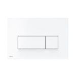 Кнопка смыва для инсталляции Alcaplast белая  мат М576- фото