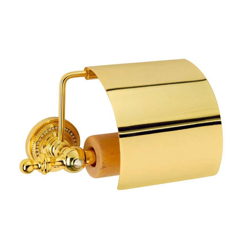 BOHEME Держатель туалетной бумаги золото Imperiale - фото