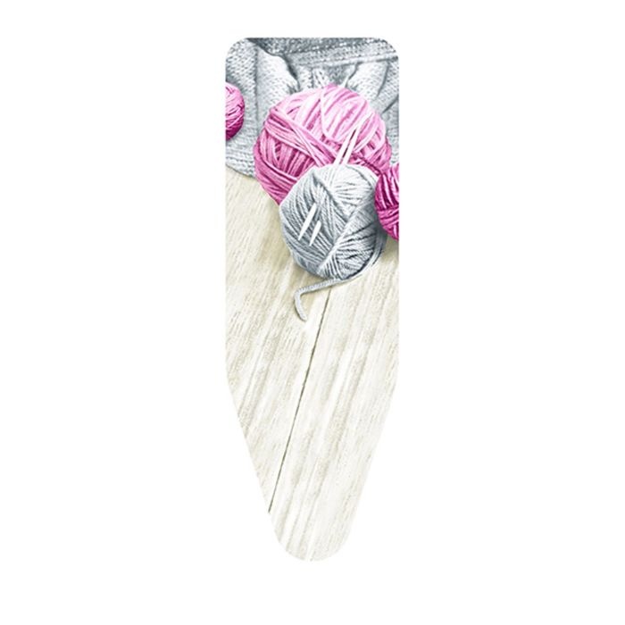 Чехол COLOMBO «Клубки Пряжи» розовые размер M (124*46)