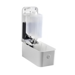 Дозатор сенсорный для жидкого мыла1000 мл прямоугольный с полоской GFmark 729- фото3