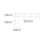 Кронштейн настенный Wasserkraft Rhin K-8774- фото3