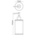 Дозатор для жидкого мыла Wasserkraft Rossel K-5799- фото3