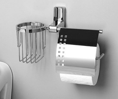 Держатель для туалетной бумаги и освежителя Wasserkraft Leine K-5059 - фото