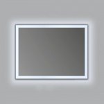 Зеркало Алмаз-Люкс ЗП-25 80х60 с подсветкой- фото