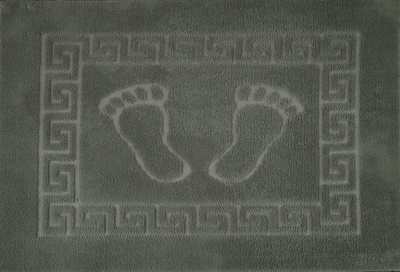 Коврик для ног 70*50 см FOOT Grey серый - фото