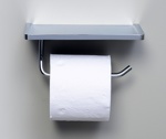 Держатель туалетной бумаги с полочкой для телефона Wasser KRAFT K-1425- фото