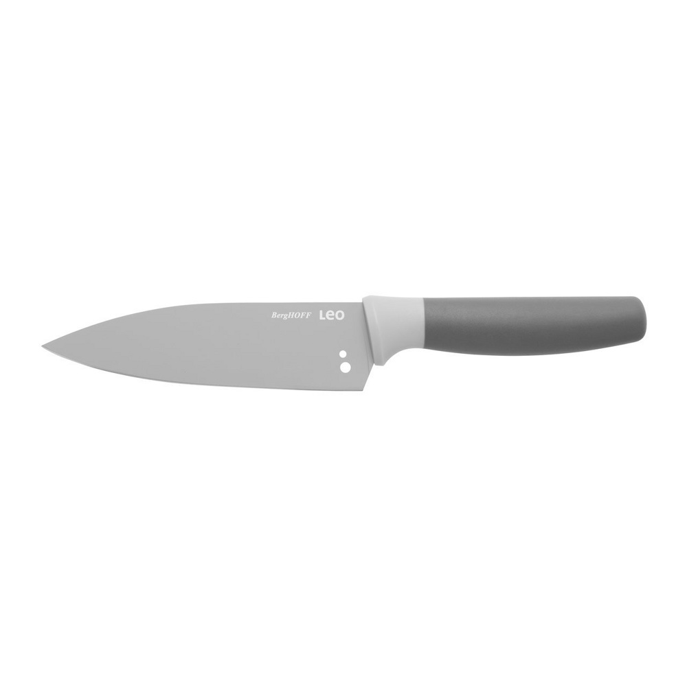 Нож поварской BergHoff Leo 3950041 малый с отверстием для зелени 14см - фото
