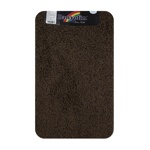 Коврик в ванную ШАГГИ ЭКО одинарный, коричневый 50х 80 см, ворс 20 мм- фото