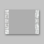 Зеркало Алмаз-Люкс 50*70 с подсветкой ЗП-18- фото