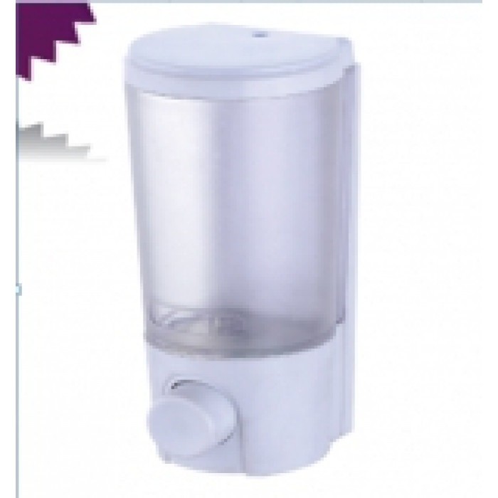 Дозатор для жидкого мыла 200 мл пластик белый (MJ9060) - фото