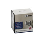 Крючок двойной GFmark на круглом основании, цвет ХРОМ 79114- фото5