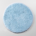 Коврик WasserKraft Dill BM-3916 Crystal Blue d60 см голубой- фото