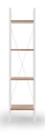 Стеллаж HALMAR NARVIK REG-1 дуб сонома/белый- фото3