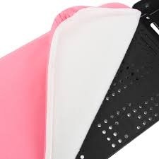 Гладильная доска Nika Haushalt HP1T-P (розовый) на пластике - фото2