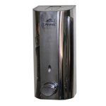 Дозатор жидкого мыла САНАКС 611  нержавеющая сталь хром 300 мл- фото