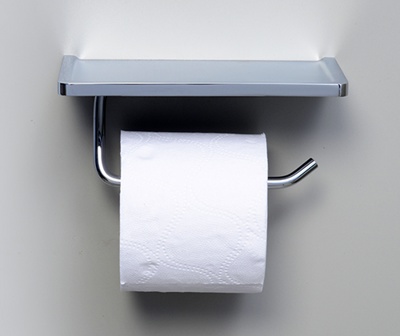 Держатель для туалетной бумаги с полочкой для телефона Wasserkraft K-1425 - фото