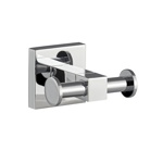 Крючок двойной GFmark на квадратном основании, цвет ХРОМ 84115- фото