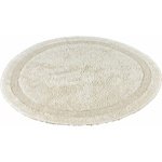Коврик двухсторонний хлопок ELIPS круг d100 кремовый (850163)- фото