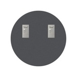 Зеркало Д-082 (D 500 мм) с золотой окантовкой (УФ-печать)- фото4