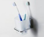 Стакан для зубной щетки и пасты Wasserkraft Leine K-5028- фото
