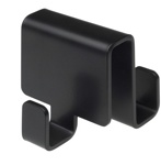 Крючок для ванны тройной Deante Mokko Nero черный ADM_N13K- фото4