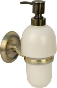Дозатор для жидкого мыла керамический Bisk 02213 Deco