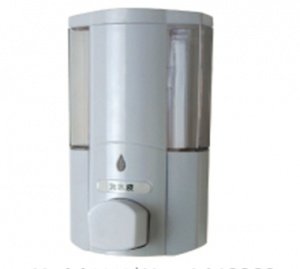 Дозатор для жидкого мыла 380 мл пластик белый (MJ9012)