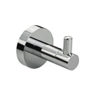 Крючок одинарный GFmark на круглом основании, цвет ХРОМ 79113- фото