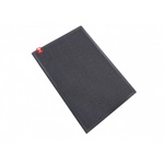 Коврик придверный 80х120 см кольчуга черный+серый KD103-3- фото