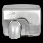 Сушилка для рук автоматическая Puff-8843 (2,3 кВт) антивандальная, нержавейка- фото