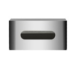 Диспенсер для салфеток и бумажных полотенец, универсальный из нержавеющей стали, ХРОМ Brimix 9999- фото4