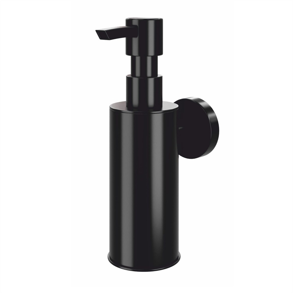 Дозатор для жидкого мыла Wasser Kraft антивандальный K-1399 Black - фото2