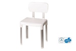 Стул- кресло для ванной Primanova с регулир. высотой M-KV20-01 , белый- фото2