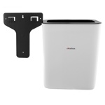Урна для мусора подвесная Ksitex GBW-26W белая- фото3