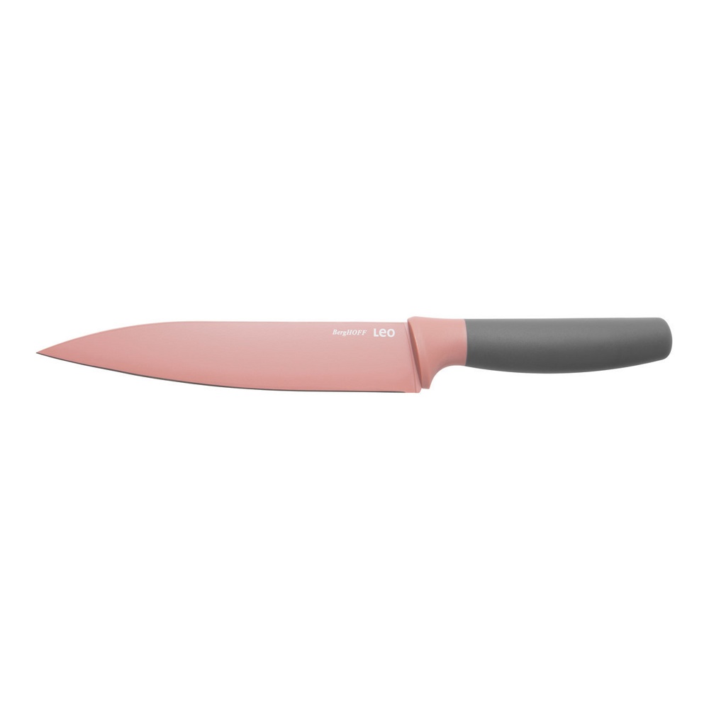 Нож для мяса BergHoff Leo 19см цвет лезвия розовый 3950110 - фото