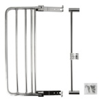 Полка для полотенец  с крючками складная хромированная САНАКС 1056 - фото4