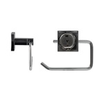 Держатель туалетной бумаги без экрана на квадратном основании хром GFmark, 84002										- фото4