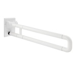 Поручень для инвалидов к унитазу откидной белый Brimix 942- фото